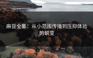 麻豆全集：从小范围传播到压抑体验的蜕变