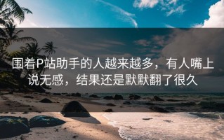 围着P站助手的人越来越多，有人嘴上说无感，结果还是默默翻了很久