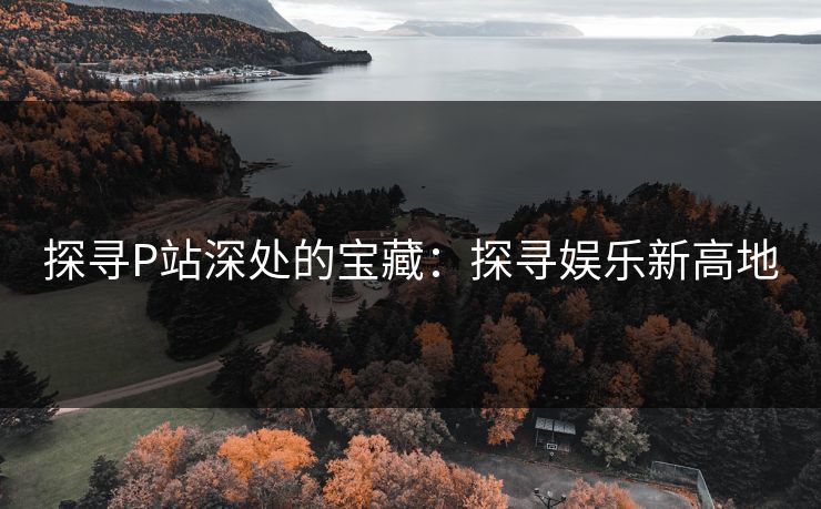 探寻P站深处的宝藏：探寻娱乐新高地-第1张图片-p站网页版视频站 | p站镜像资源页